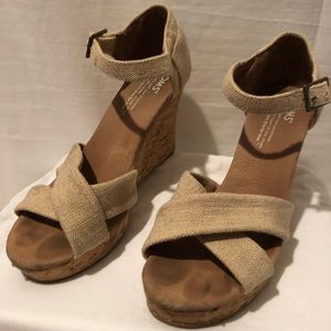 Toms Sienna Wedge Sandal